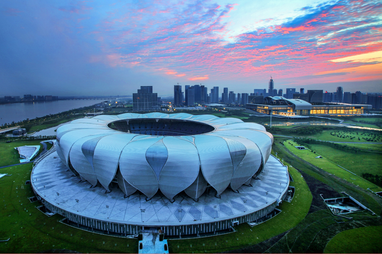 2020年配图（2022年亚运会主场馆——杭州奥林匹克体育中心俯瞰，来源《杭州年鉴2016》）.png